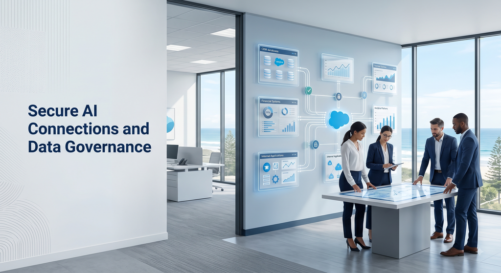 Secure AI connections and data governance across business systems