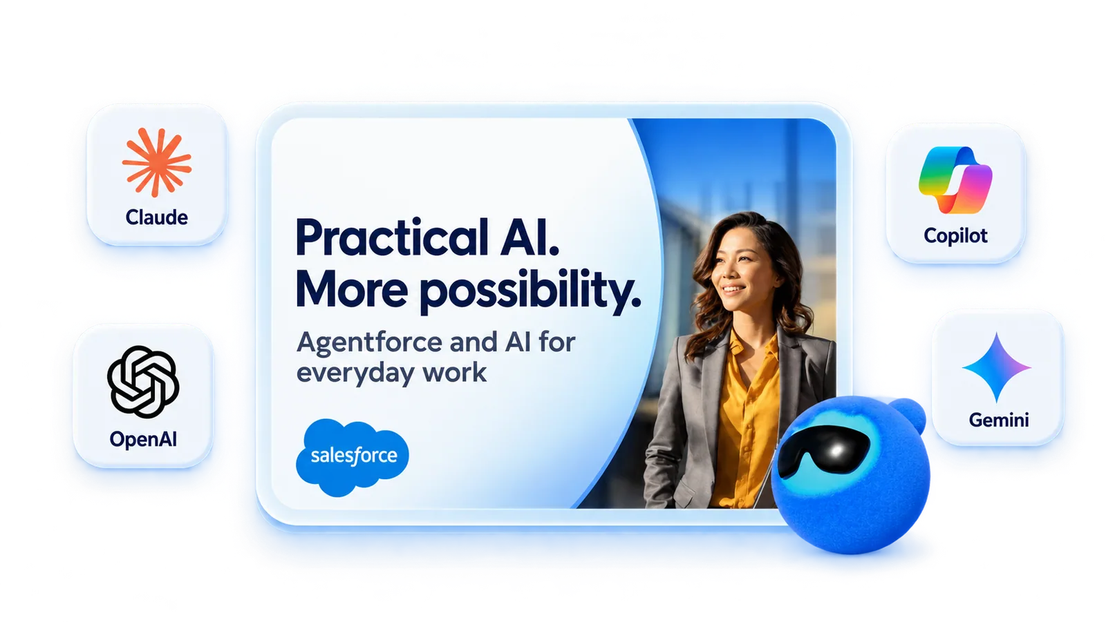 ai agentforce service illustration