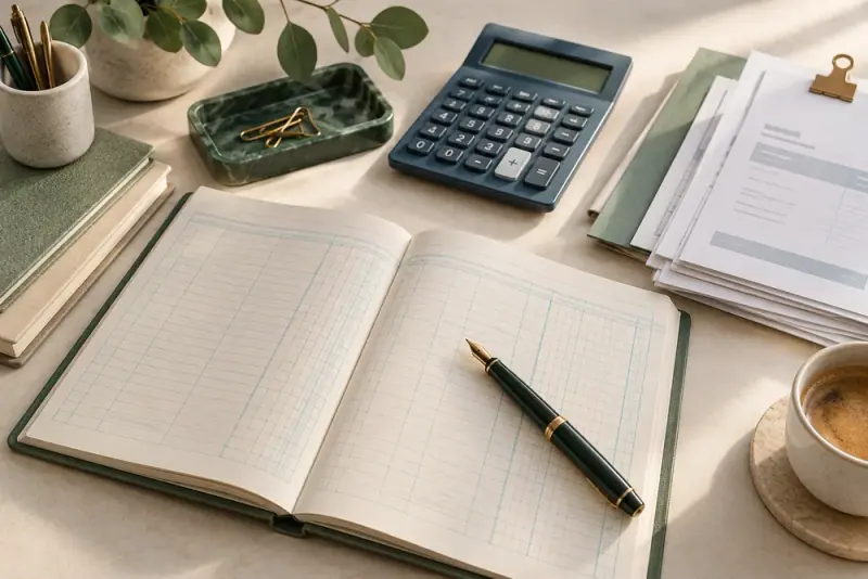 Bookkeeping and financial administration — illustrative industry image