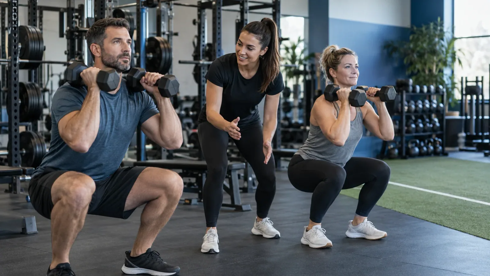 AI-generated illustration inspired by body fit training industry imagery