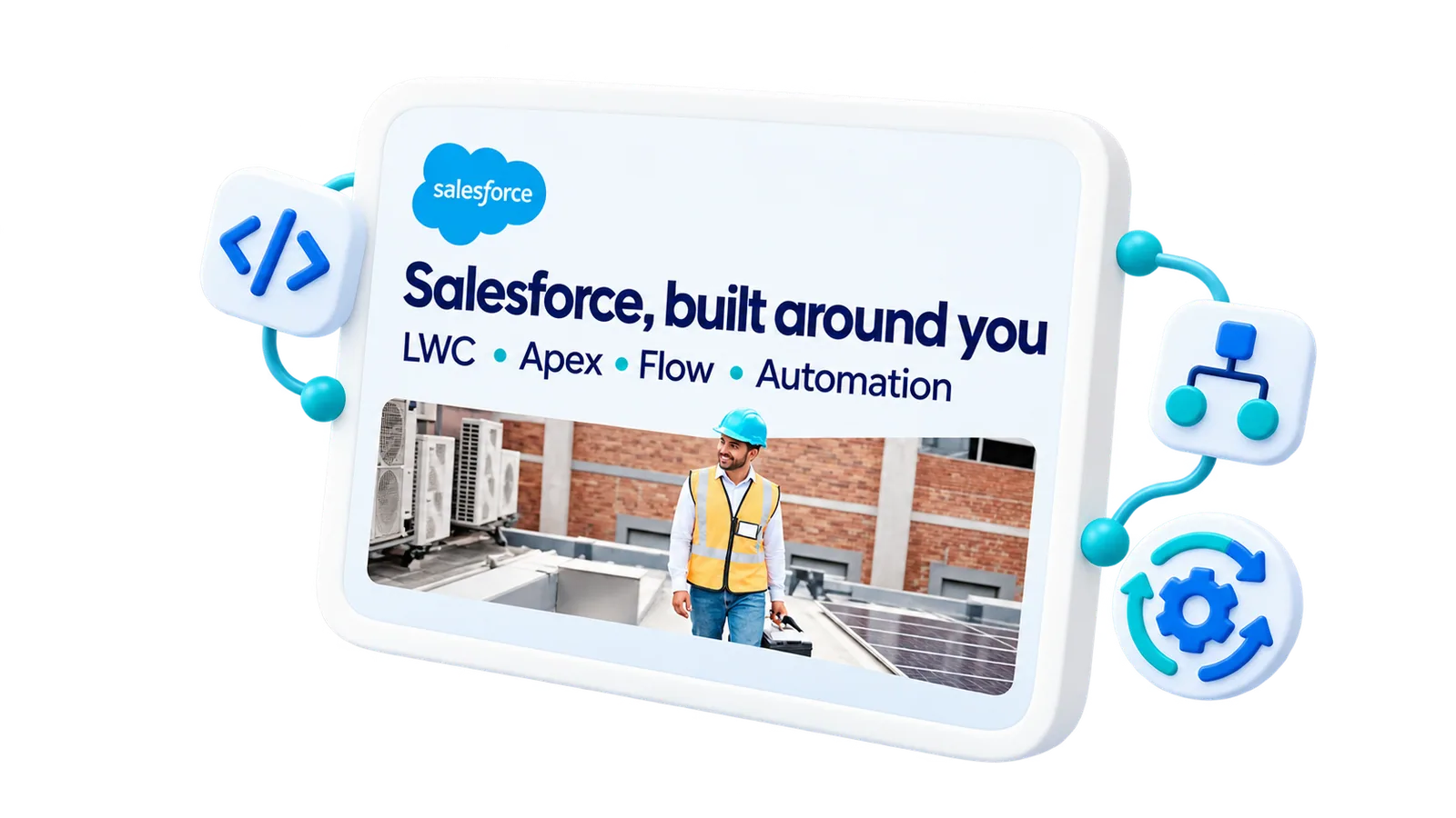 customisation service illustration