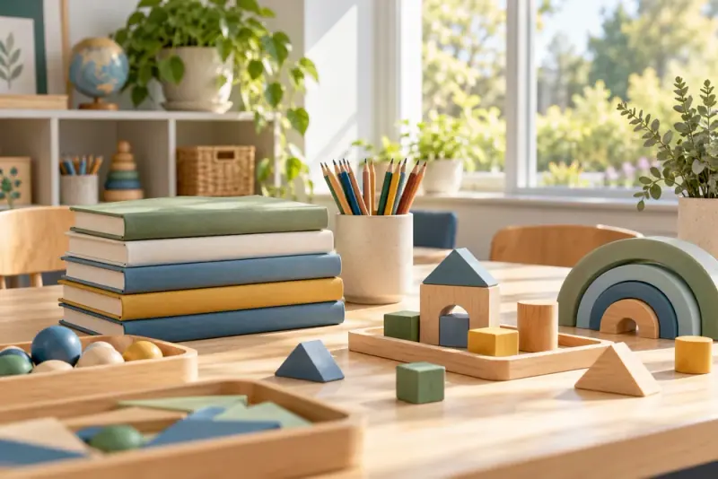 Classroom learning materials — illustrative industry image