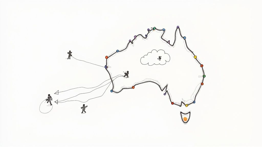change management australia journey map