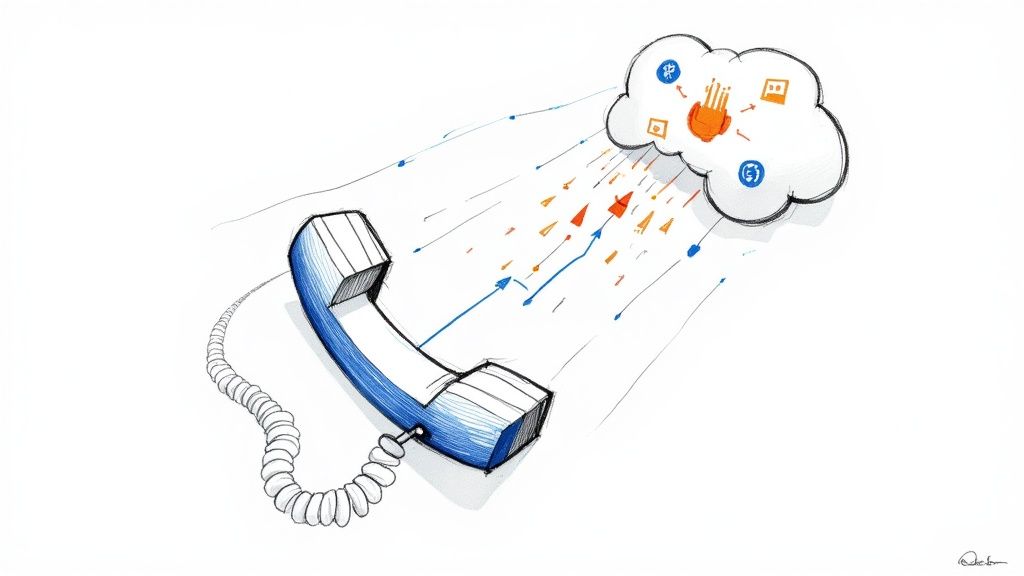 service cloud voice cloud phone
