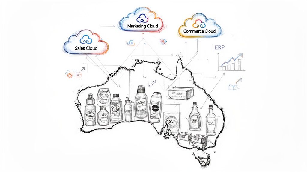 fmcg brands in australia cloud integration